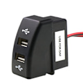 Pikkukuva 1 / 5: Auton kaksois-USB-laturi 5V 2.1A Auton USB-liitäntä Autotarvikkeet Daf-kuorma-autolle Daf 95 Xf Xf 106 105 95 C