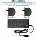 Miniatyrbilde 4 av 5: Erstatningslader for elektrisk sparkesykkel, universell kompatibilitet 42V 2A adapter med hurtiglading for M365, Pro2, Mi 3, E22