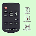 Miniatyrbilde 3 av 4: Fjernkontroll for Smart Theater System Player for Panasonic N2QAYC000098