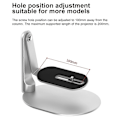 Miniatyrbilde 5 av 5: Prosjektorfeste for XGIMI Halo H6 Projektor Skrivebord Justerbart Projektorfeste for Xiaomi HY