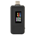 Miniatyrbild 5 av 5: USB-testare Realtidsdetektering IPS HD-skärm Hög Noggrannhet Ström Avstängning Lagring USB Spänningsmätare-YM