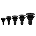 Miniatyrbillede 4 af 5: 5/8'' Sort Marine Gennemføringskonnektor Udskiftning Bilge Pumpe Slangefitting