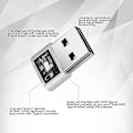 Miniatyrbild 4 av 5: Usb C till Usb Adapter [3-pack, Silver], Usb A till Usb C, Usb C till Usb, Usb C Adapter, Usb C Plugg, Us Adapter, Usb C till Usb, Usb Usb C, Usb C/a Adapter (