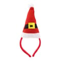 Christmas Santa hat headband 11x19 cm