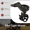 Miniatyrbillede 5 af 5: Cykelstyr Frempind Computer Mount Support til Garmin Bryton Wahoo Giant med Lys Kamera Cykel M