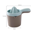 Miniatyrbillede 5 af 5: Citron Appelsin Juicer Manuel Håndpresser Rotationspresse Nem Hældetud Opvaskemaskine Sikker Effektiv Frugtjuicer til Druer Jikaix