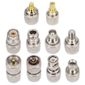 Miniatyrbilde 4 av 5: 20 stk. RF Koaksialkontaktsett UHF SO239 PL259 Adaptersett UHF til SMA/BNC/N/UHF/F Adapter Koaksialadapter