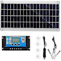 Miniatyrbillede 1 af 5: 300w 12v Solpanel Kit Batterioplader 300 Watt 12 Volt Off Grid System Med 10a-60a Controller-hy