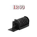 Miniatyrbillede 5 af 5: 5 stk. IR40 Sort Blækvals Printerbånd til ER100 FR 2550 2500 100 150 7 8 16 1236 Lommeregner