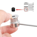 Miniatyrbilde 4 av 5: 4 stk. 1/4 3/8 1/2 Stål Luftslagnøkkel Adapter Konverter Sokkelsett Reduksjonsdriver Disse Adapterne For Holdbarhet Og Lang Levetid