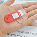 Miniatyrbillede 4 af 5: Nøglemærker med Split Ring 20 STK Nøglevedhæng Etiketter ID Nøglering Mærker til Bagage Kæledyrsnavn Memory Stick Mærker, 10 Farver