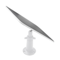Miniatyrbilde 2 av 5: Solcellepaneler 4W for Eufy Eufycam 2/2 Pro/2C/2C Pro/E veggmontering med 3 meter hvit strømledning 1 stk