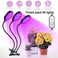LED Växtlampa - 45W - Fullspektrum - Timer - Universal