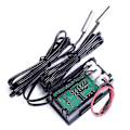 Miniatyrbild 2 av 5: Dubbel Röd LED Digital Display Termometer Vattentät Temperatursensor 0,56 Tum