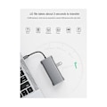 Miniatyrbild 2 av 5: 11-i-1 USB-C-dock, USB-hub 3.0, splitter, multiport-adapter, 4K-kompatibel, RJ45, SD/TF, VGA, PD, ljud