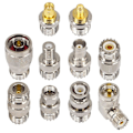 Miniatyrbild 3 av 5: 20 st RF Koaxialkontakt Kit UHF SO239 PL259 Adapter Set UHF till SMA/BNC/N/UHF/F Adapter Koax Adapter