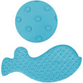 Miniatyrbilde 3 av 5: Bade Matte Barn Bade Matte Sklisikker Dusjmatte For Barn, Luktfri Gummi Materiale, Holdbar Antibakteriell, Muggbestandig, Maskinvaskbar, Hvalmønster