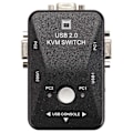 Miniatyrbild 1 av 5: USB KVM-switch 2-ports VGA SVGA Switch Box USB 2.0 Mus & Tangentbord 1920X1440 Switch Box