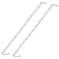 Miniatyrbillede 1 af 4: Pixnor 2 stk. DC 12V 50cm Aluminium Stiv LED Strip Bar Lys (Varm Hvid)