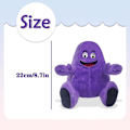 Miniatyrbild 3 av 5: Grimace Shake Gullig Plush Leksak Plushie Fylld Djurleksak Speldocka