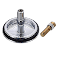 Miniatyrbilde 5 av 5: 1 stk 43mm Badekarpropp Erstatning Universal Baderom Badekar Bounce Avfallsplugg Samler Kjøkkenvask Vannfilter Badekaravløp Sil