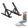 Portable Foldable Laptop Stand - Ergonomic Laptop Stand Black