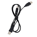 Miniatyrbillede 4 af 5: Dobbelt USB 2.0 Han til Standard B Han Y-kabel 80cm til Printer & Scanner & Ekstern Harddisk