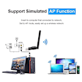 Miniatyrbilde 3 av 5: WIFI USB Adapter MT7601 150Mbps USB 2.0 WiFi Trådløst Nettverkskort 802.11 B/g/n LAN Adapter Med Roterbar Antenne
