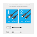 Miniatyrbillede 4 af 5: M2 SSD Kabinet M.2 NVME 2230 SSD Kabinet, USB 3.2 10Gbps til NVME M-Key Ekstern Solid State Drive Ca