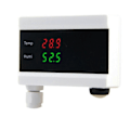 Miniatyrbild 5 av 5: WiFi Temperatursensor Tuya Termometer Detektor Digital Display Hem Smart Life App Alert Frys 2025:e