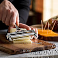 Miniatyrbillede 4 af 5: Osteskærer i rustfrit stål - Håndholdt osteskærer til cheddar, gruyere, raclette, mozzarella osteblok