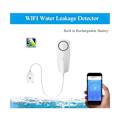 Miniatyrbild 5 av 5: WIFI-vattenläckagesensor Trådlös vattennivådetektor Läckage Överflödeslarm Tuya Smart Life APP P