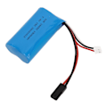 Miniatyrbilde 2 av 5: 18650 7.4V 1500mAh Litiumbatteri med 5500 Plugg Erstatningsbatteri for RC Bil Fly Skip