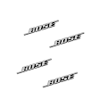 Miniatyrbilde 2 av 5: 4 stk. Bil 3D Metall Aluminium Lyd Dekor Emblem Klistremerker for Bose Universal Biltilbehør