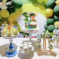 Pikkukuva 4 / 5: Dinosaurukset Kakkukoristeet Kupikakku Topper Dinosaurukset Kakkukoristeet Lapsille Syntymäpäivä Baby Shower Juhlatarvikkeet 13kpl