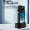 Miniatyrbillede 3 af 5: for X4 Silikon Stativbase Holder Montering til Insta 360 X4 Action Kamera Tilbehør
