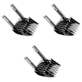 Miniatyrbillede 1 af 5: 3X Hårklipper Fast Længde Positioneringskam til HC7460 HC7462 HC9450 HC9452 HC9490 7-24mm til