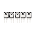 Miniatyrbillede 2 af 5: 5 stk 5X IRFP460 20A 500V Power MOSFET N-kanal Transistor