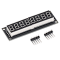 Miniatyrbillede 1 af 5: 8 Bit 0.36in LED Digital Display Tube - Grønt Lys 7 Segment LED Ur Modul