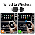 Pikkukuva 3 / 5: 2-in-1 Android Auto langaton adapteri ja langaton CarPlay-adapteri, Plug & Play -auto