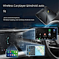 Pikkukuva 2 / 5: Autosovitin 2 in 1 langaton CarPlay Android -sovitin langaton sovitin CarPlay Android Auto Box -sovitin