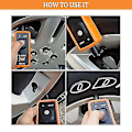 Miniatyrbilde 3 av 5: EL50448 TPMS Orange OEC-T5, Opel RDKS Læringsystem EL 50448 Dekktryk Måler, EL-50448 TPMS Sensor Aktivering Tilbakestilling