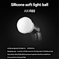 Miniatyrbilde 3 av 5: Silikon Myk Lysball for Godox V1 Blits Spesial Mykt Lys