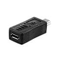 Pikkukuva 3 / 3: USB 2.0 Mini 5Pin uros - Micro naaras Adapteriliitin digitaalikameroille