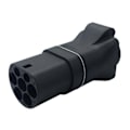 Miniatyrbillede 2 af 5: 16A Elbil EVSE Adapter Bærbar EV Stik Type 2 til 2-polet Stikkontakt, EU-stik
