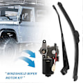 Miniatyrbild 3 av 5: Universell UTV 12V Elektrisk Vindrutetorkare Kit för Polaris Ranger RZR Can Am