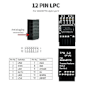 Miniatyrbild 3 av 5: TPM2.0 Modul LPC 12Pin Modul med Infineon SLB9665 Windows 11 Uppgradering för Gigabyte Moderkort för GC-TPM2.0 S