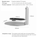Miniatyrbilde 4 av 5: Prosjektorfeste for XGIMI Halo H6 Projektor Skrivebord Justerbart Projektorfeste for Xiaomi HY
