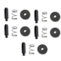 Miniatyrbilde 5 av 5: 3 stk. drivstoffpumpe reparasjonssett for Yamaha 20HK 25HK 6L2 6L3 serie forgasser membran drivstoffpumpe kropp marin motor