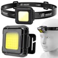 Lettvekt Mini LED Hodelykt for Løping COB